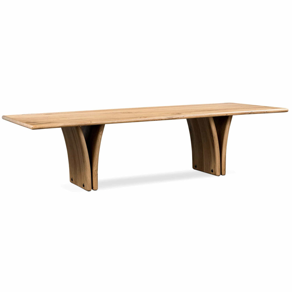 Marcon Rectangular Dining Table, Natural by Four Hands