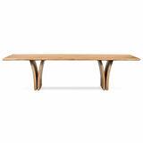 Marcon Rectangular Dining Table, Natural by Four Hands