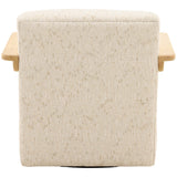 Marcos Swivel Glider, Figueroa Cream-Furniture - Chairs-High Fashion Home