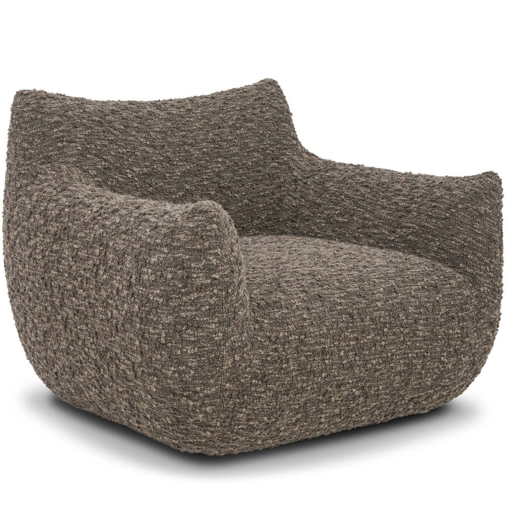 Margot Swivel Chair, Solema Moss by Four Hands-Furniture - Chairs-High Fashion Home