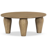 Maricopa Coffee Table, Worn Oak-Furniture - Accent Tables-High Fashion Home