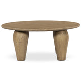 Maricopa Coffee Table, Worn Oak-Furniture - Accent Tables-High Fashion Home