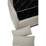 Marina Storage Bench, Pismo Linen by Becki Owens