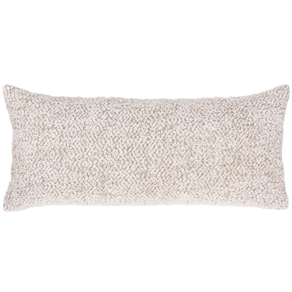 Maris Lumbar Pillow, Ivory/Natural