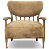 Marisol Chair, Desert Shearling by Four Hands-Furniture - Chairs-High Fashion Home
