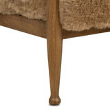 Marisol Chair, Desert Shearling by Four Hands-Furniture - Chairs-High Fashion Home