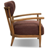Marisol Chair, Laughlin Plum by Four Hands-Furniture - Chairs-High Fashion Home