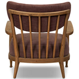 Marisol Chair, Laughlin Plum by Four Hands-Furniture - Chairs-High Fashion Home