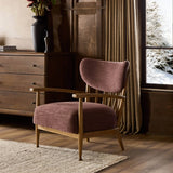 Marisol Chair, Laughlin Plum by Four Hands-Furniture - Chairs-High Fashion Home