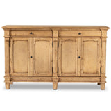 Marjorie 4 Door Sideboard, Bleached Birch by Four Hands-Furniture - Storage-High Fashion Home