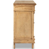 Marjorie 4 Door Sideboard, Bleached Birch by Four Hands-Furniture - Storage-High Fashion Home