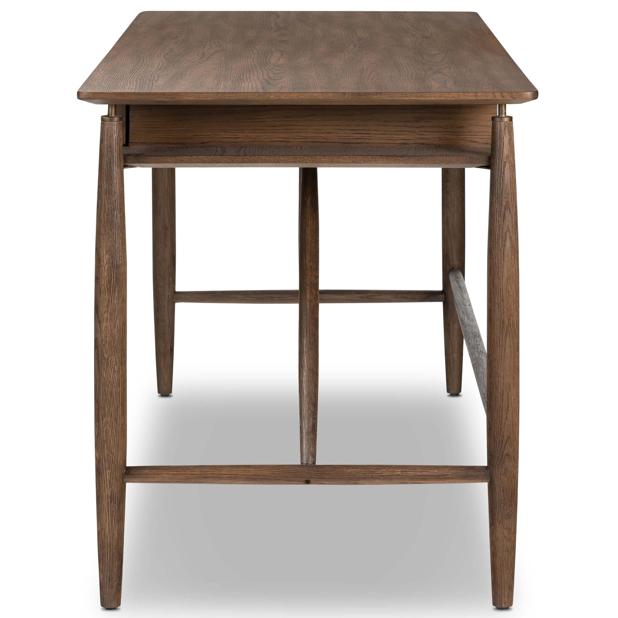 Markia Desk Aged Oak by Four Hands – High Fashion Home