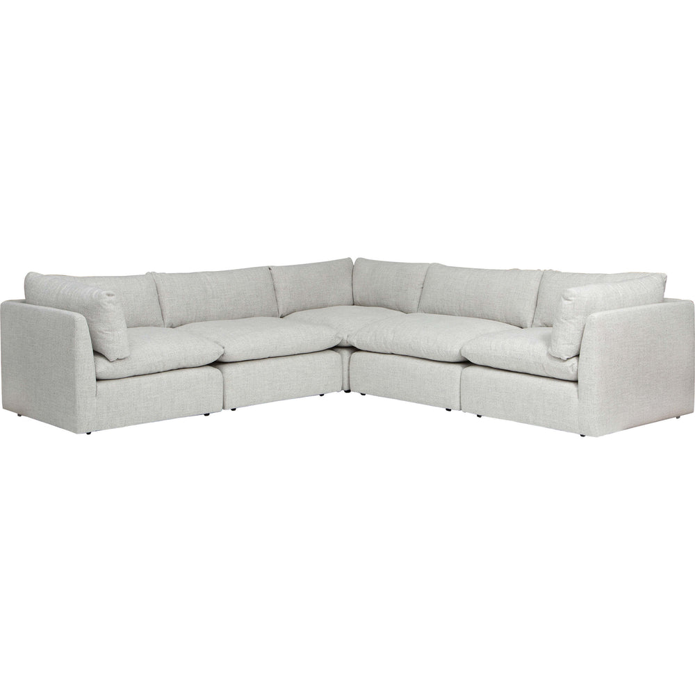 Marlon 5 Piece Sectional, Nathan Cloud