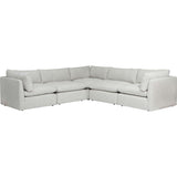 Marlon 5 Piece Sectional, Nathan Cloud