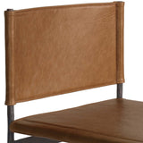 Marlon Leather Bar & Counter Stool, Sonoma Butterscotch by Four Hands