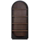 Marlow Bookcase, Black-Furniture - Storage-High Fashion Home