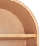 Marlow Bookcase, Natural-Furniture - Storage-High Fashion Home