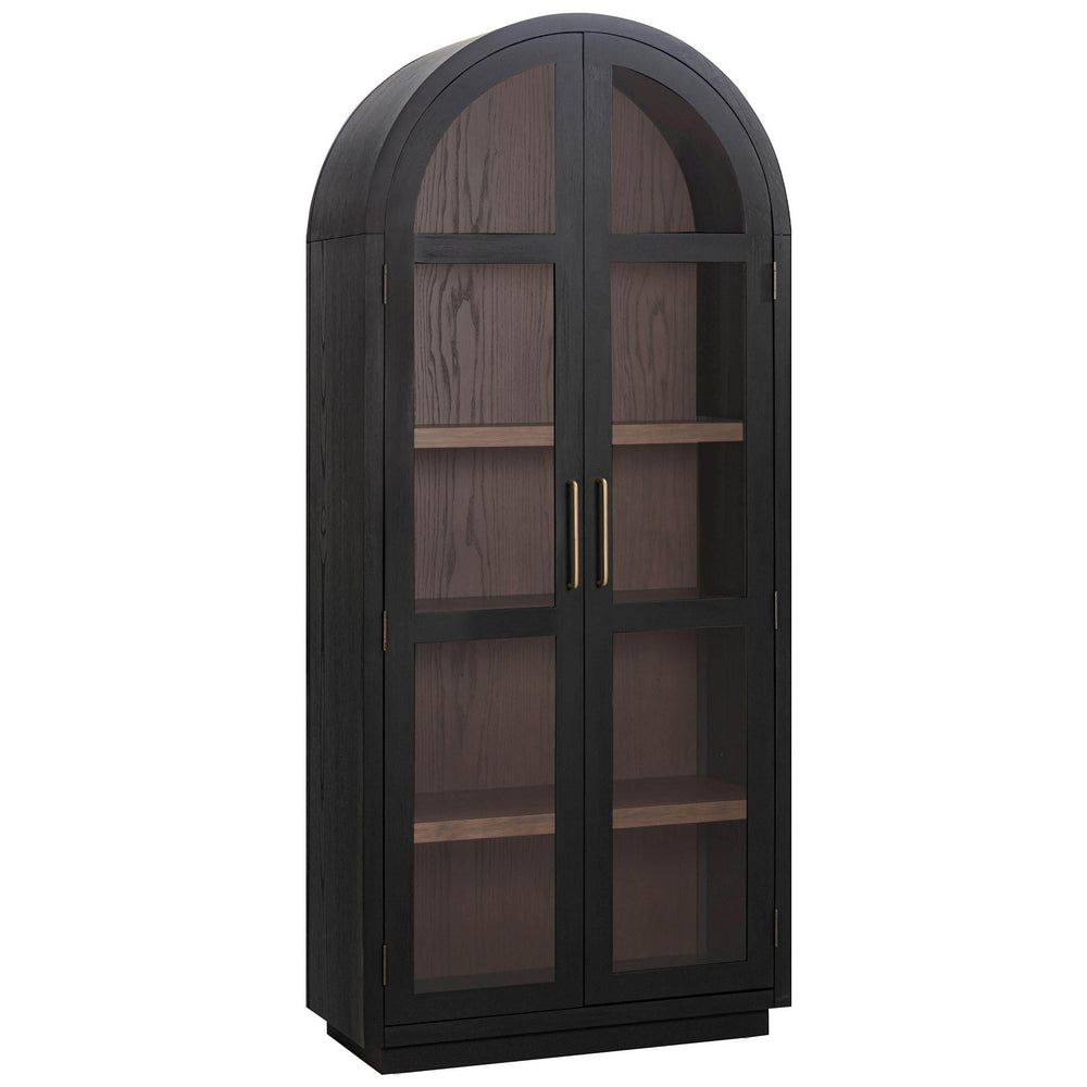 Marlow Cabinet, Black-Furniture - Storage-High Fashion Home