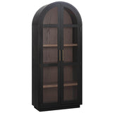 Marlow Cabinet, Black-Furniture - Storage-High Fashion Home