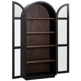 Marlow Cabinet, Black-Furniture - Storage-High Fashion Home