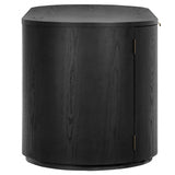Marlow Executive Desk, Black-Furniture - Office-High Fashion Home