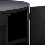 Marlow Executive Desk, Black-Furniture - Office-High Fashion Home