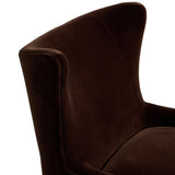 Marlow Wing Chair, Monte Chocolate by Four Hands