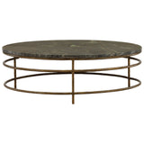 Marston Coffee Table, Brown-Furniture - Accent Tables-High Fashion Home