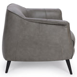 Martel Accent Chair, Vienna Stone-Furniture - Chairs-High Fashion Home