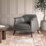 Martel Accent Chair, Vienna Stone-Furniture - Chairs-High Fashion Home