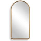 Marvell Arch Mirror, Antique Gold