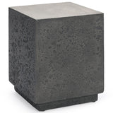 Marwin Outdoor Square End Table, Dark Gray-Furniture - Outdoor-High Fashion Home