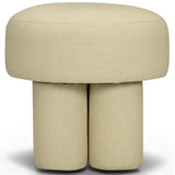 Masha Accent Stool, Yellow-Furniture - Chairs-High Fashion Home