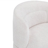 Massa Swivel Accent Chair, Beige-Furniture - Chairs-High Fashion Home