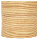 Matea Rattan Arch Side Table, Natural