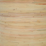 Matea Rattan Arch Side Table, Natural