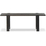 Matei Console Table, Smoked Black by Four Hands-Furniture - Accent Tables-High Fashion Home