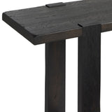 Matei Console Table, Smoked Black by Four Hands-Furniture - Accent Tables-High Fashion Home