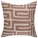 Mateo Pillow, Sepia Brown/Natural-Accessories-High Fashion Home
