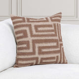 Mateo Pillow, Sepia Brown/Natural-Accessories-High Fashion Home
