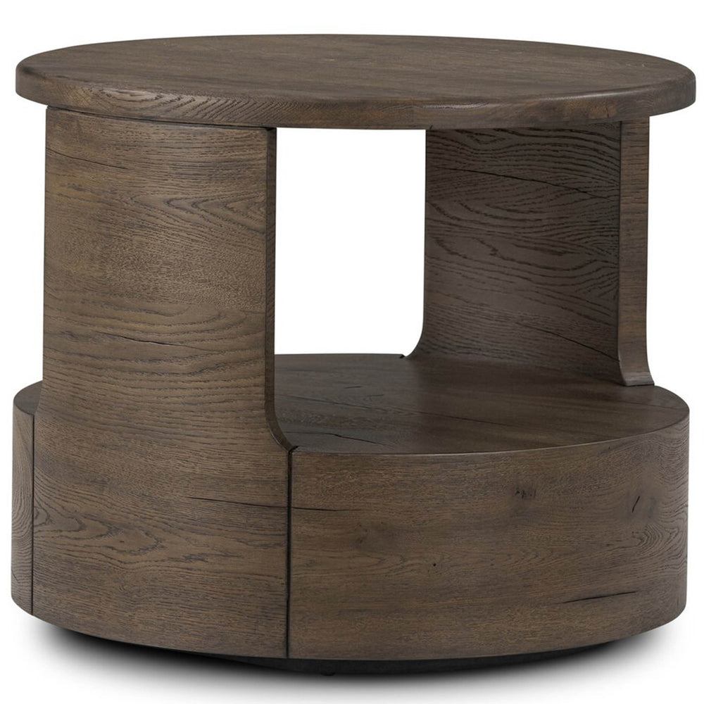 Matheus End Table, Grey Reclaimed by Four Hands