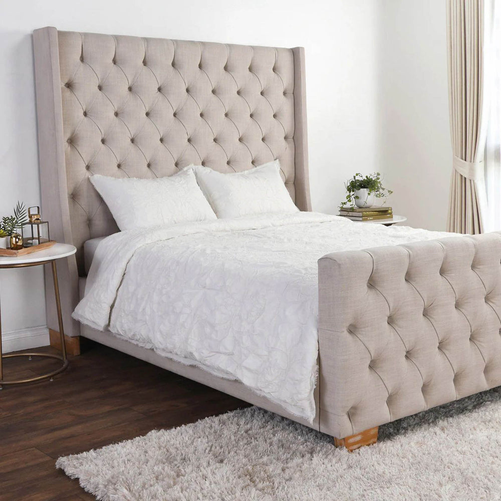 Matira Comforter, Cream-Accessories-High Fashion Home