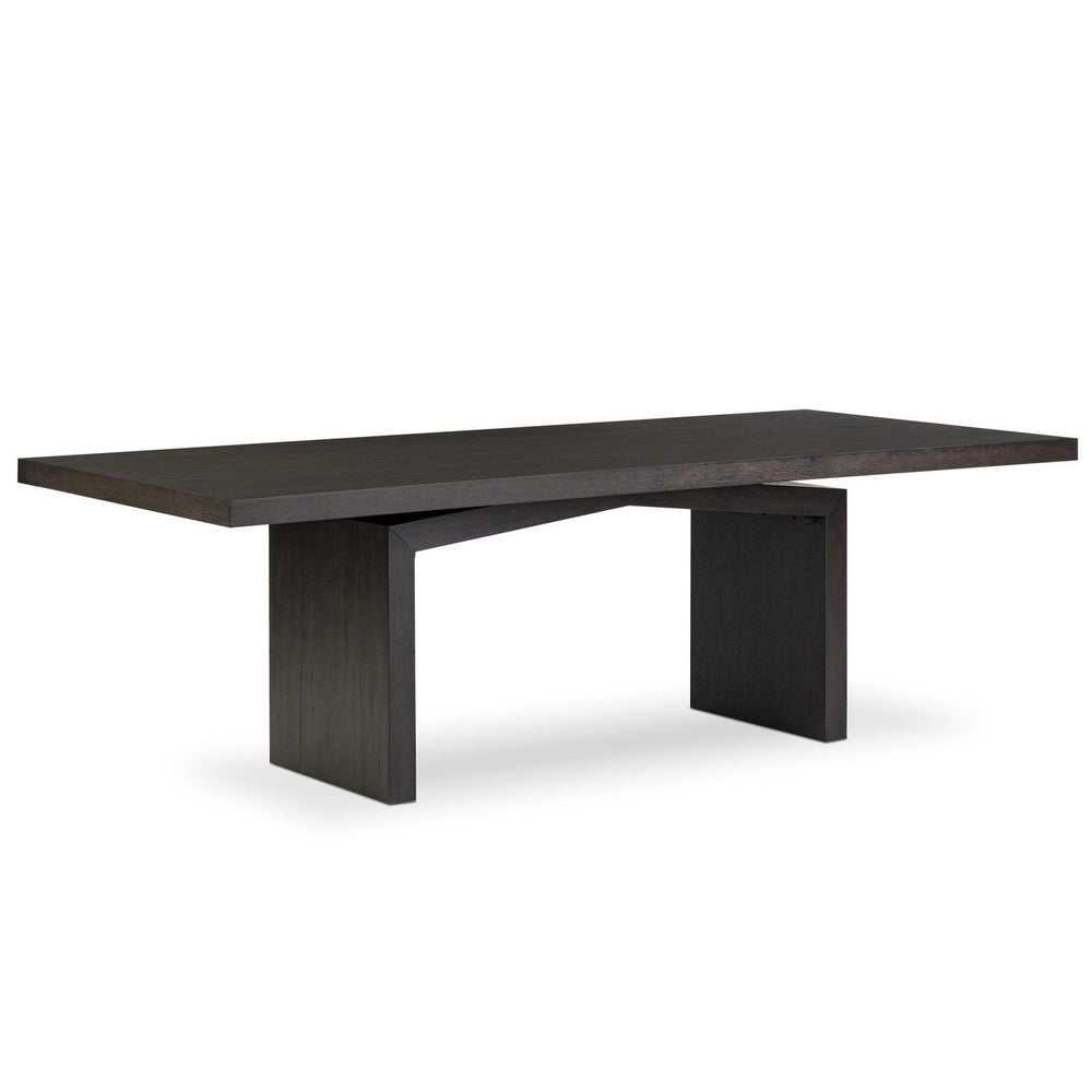 Matthes Dining Table, Smoked Black by Four Hands-Furniture - Dining-High Fashion Home