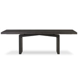Matthes Dining Table, Smoked Black by Four Hands-Furniture - Dining-High Fashion Home