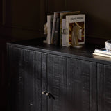 Matthes Sideboard, Aged Black by Four Hands
