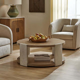 Maulet Coffee Table, Natural