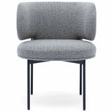 Maureen Dining Chair, Speckled Grey-Furniture - Dining-High Fashion Home