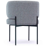 Maureen Dining Chair, Speckled Grey-Furniture - Dining-High Fashion Home