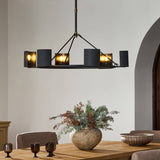 Maurice Chandelier, Antiqued Iron by Four Hands