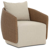 Maven Outdoor Swivel Chair, Alessi Buff by Four Hands